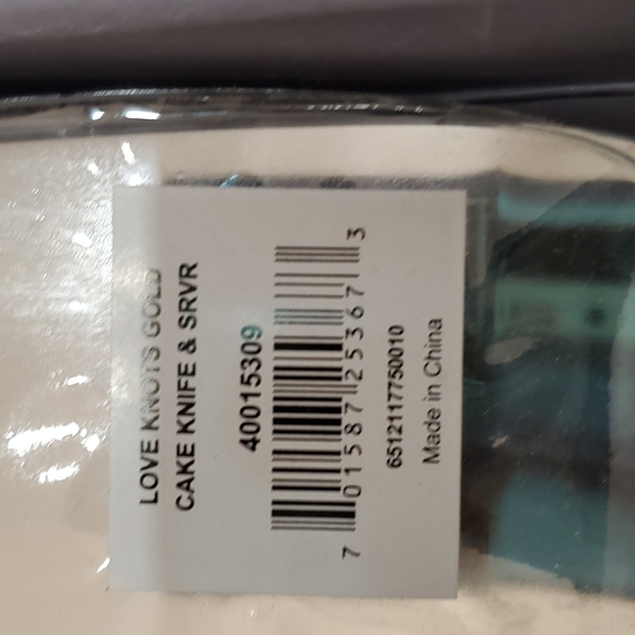 COPY - Vera Wang  Wedgwood Love Knotts Cake serving set - Picture 3 of 4